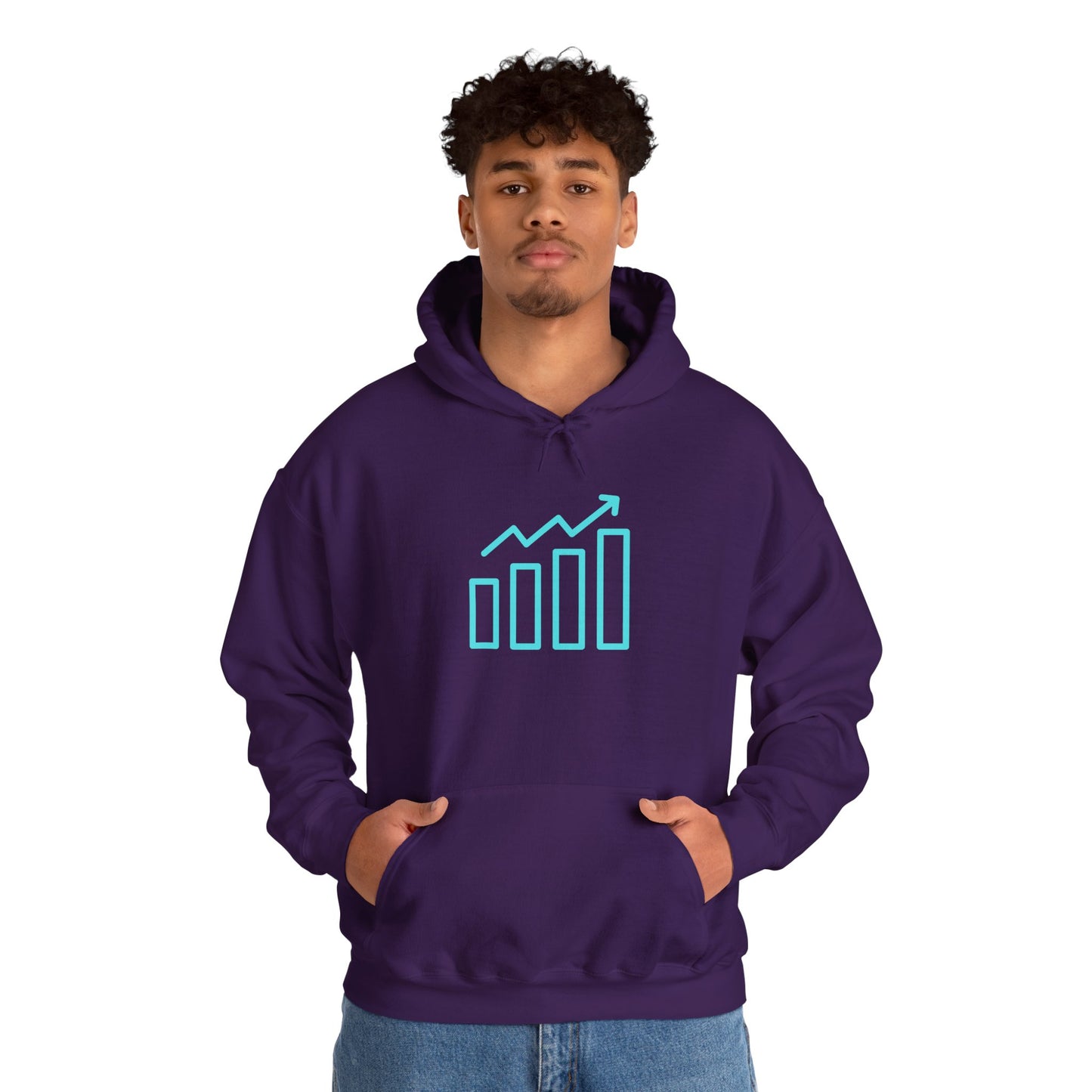 "Self-Made" Hoodie Entrepreneur themed, - Motivational Graphic Sweatshirt, Unisex, Multi Colored options,