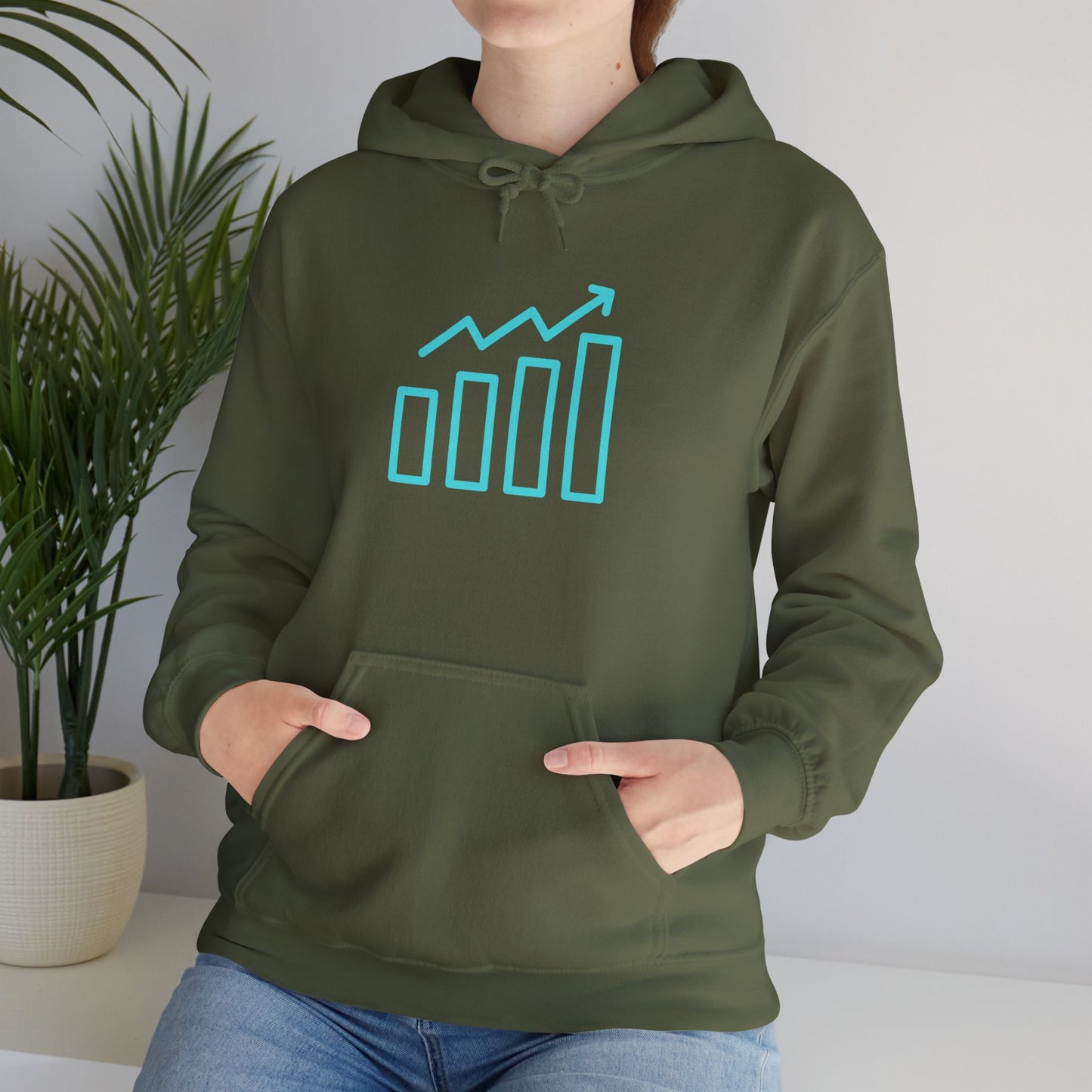 "Self-Made" Hoodie Entrepreneur themed, - Motivational Graphic Sweatshirt, Unisex, Multi Colored options,
