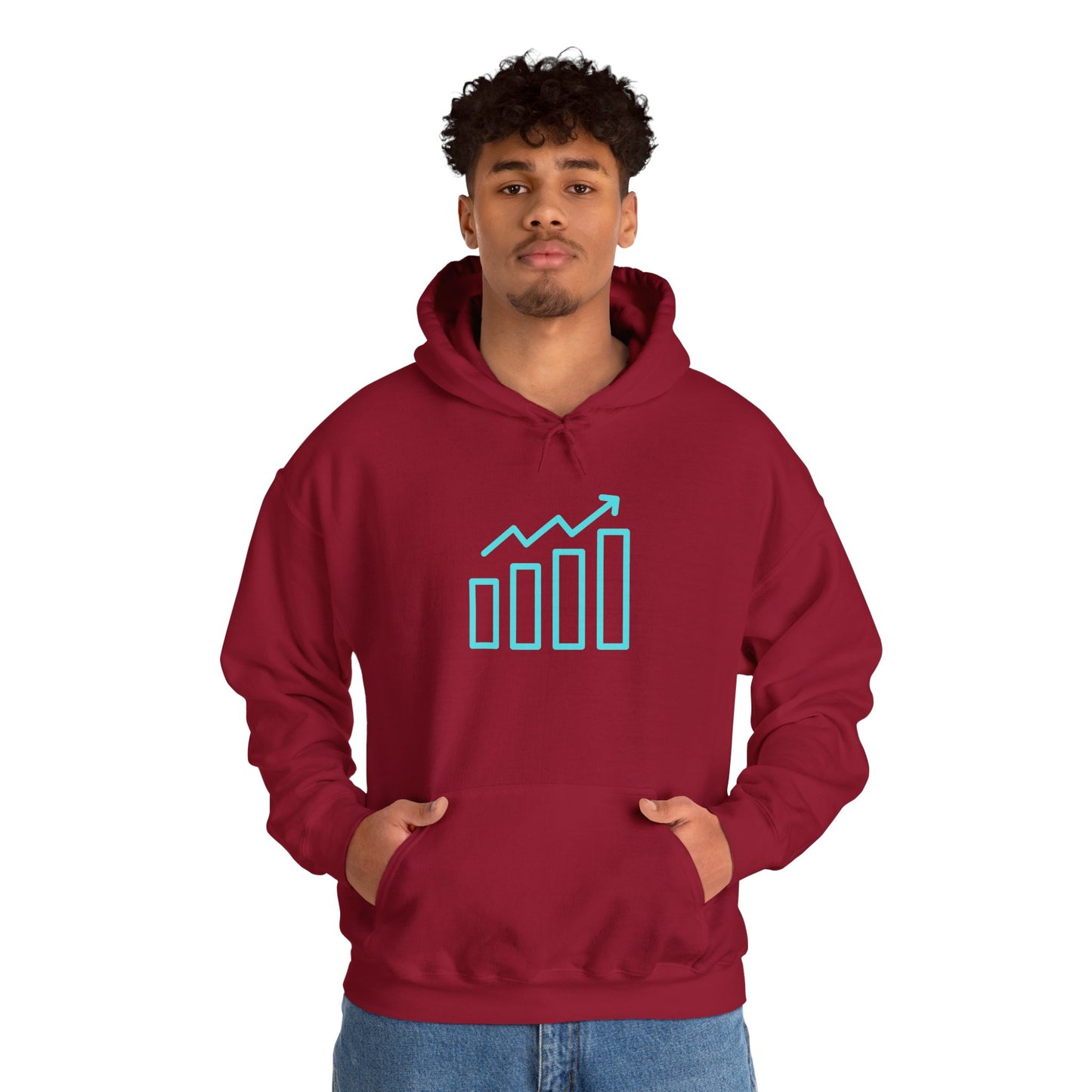 "Self-Made" Hoodie Entrepreneur themed, - Motivational Graphic Sweatshirt, Unisex, Multi Colored options,