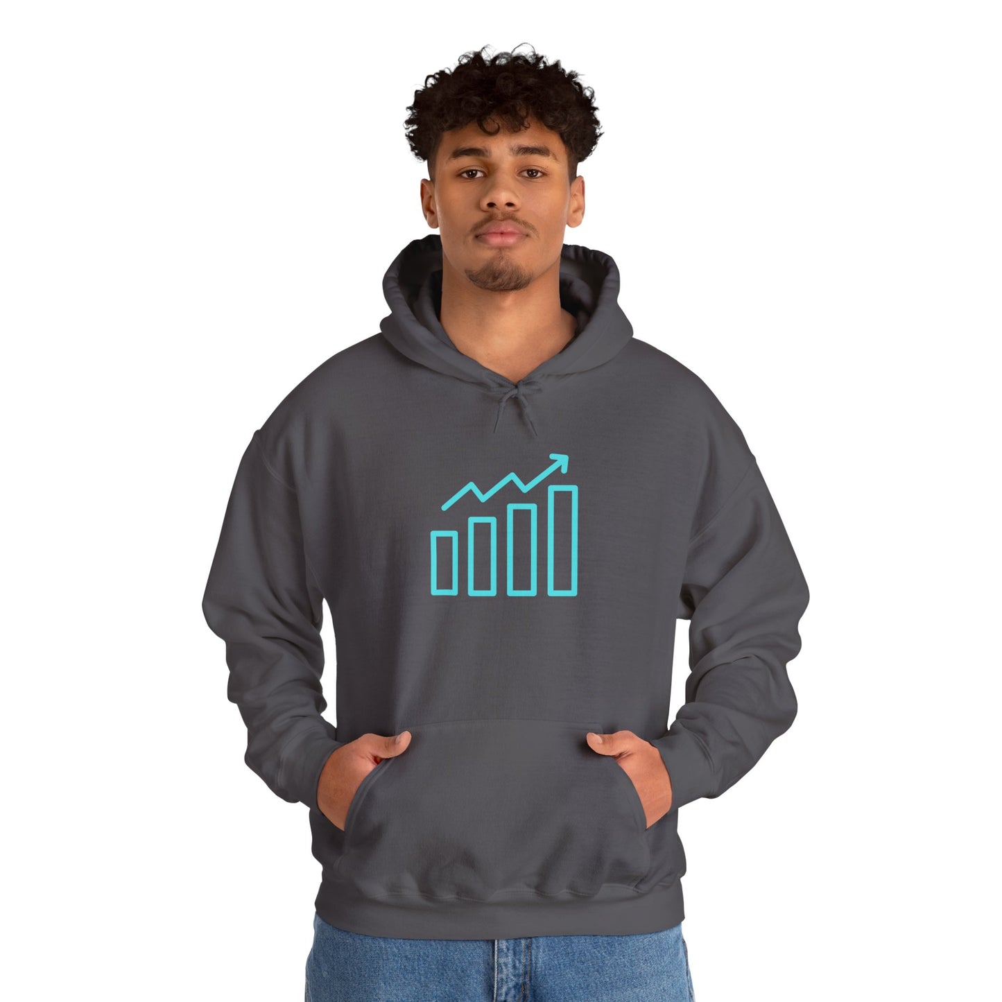 "Self-Made" Hoodie Entrepreneur themed, - Motivational Graphic Sweatshirt, Unisex, Multi Colored options,