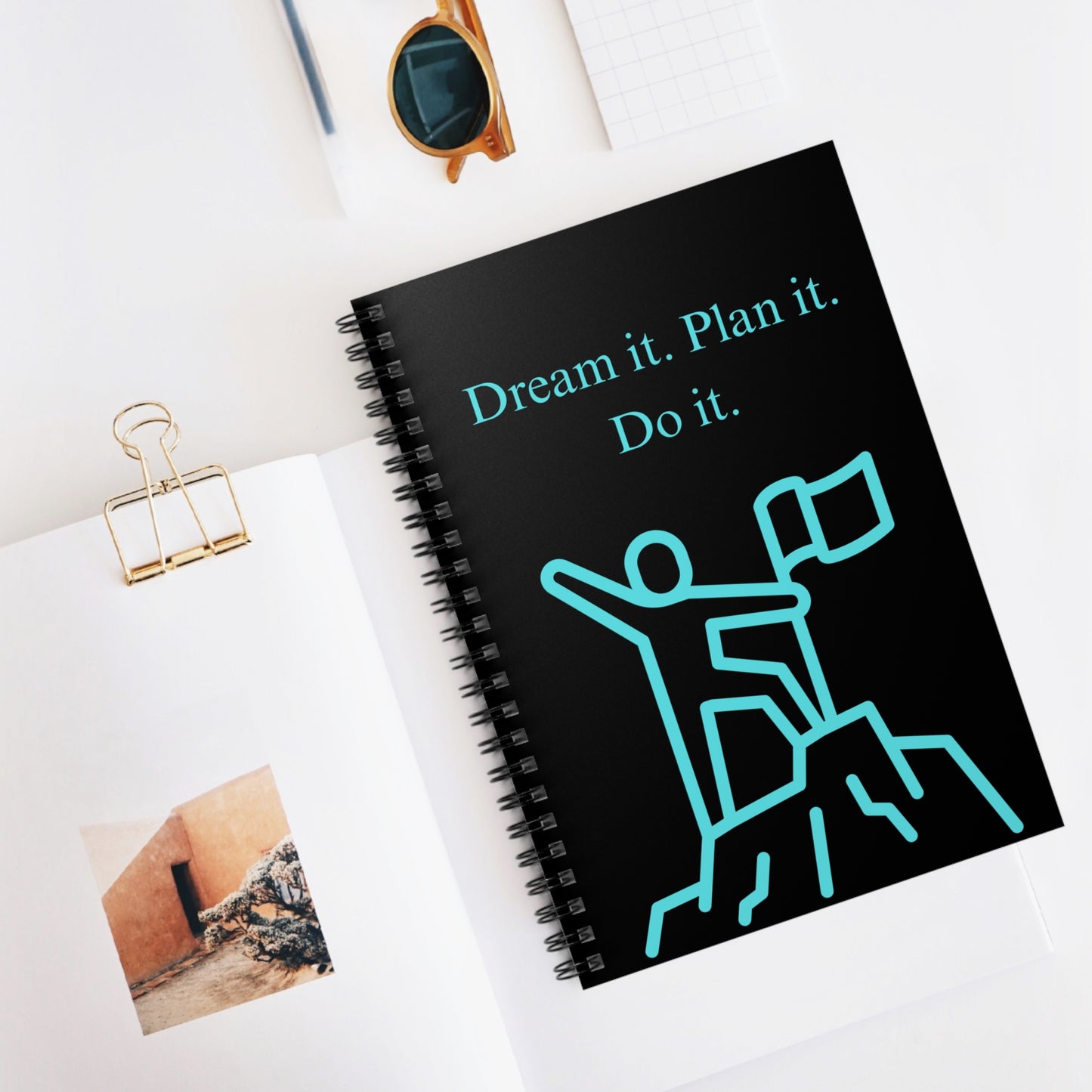 "Dream It. Plan It. Do It." Notebook For Entrepreneurs, Motivational Journal For All You Need To Plan.