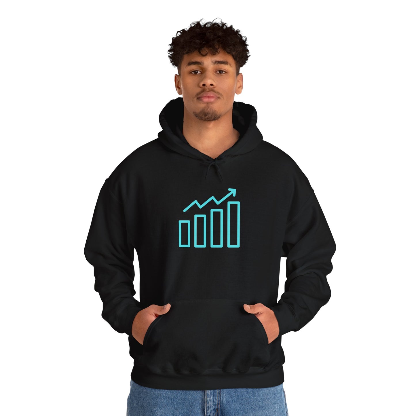 "Self-Made" Hoodie Entrepreneur themed, - Motivational Graphic Sweatshirt, Unisex, Multi Colored options,