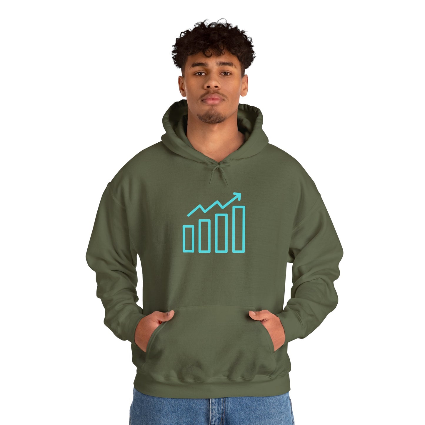 "Self-Made" Hoodie Entrepreneur themed, - Motivational Graphic Sweatshirt, Unisex, Multi Colored options,