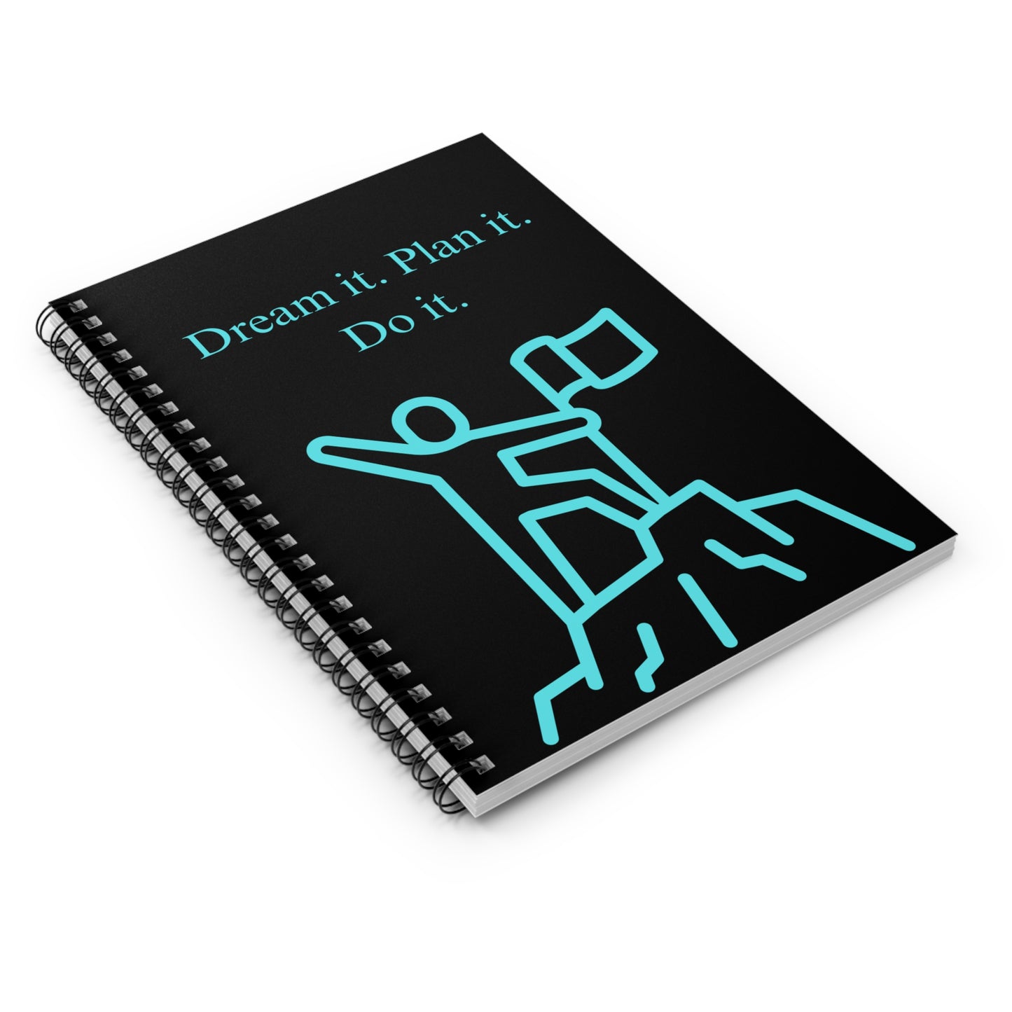"Dream It. Plan It. Do It." Notebook For Entrepreneurs, Motivational Journal For All You Need To Plan.